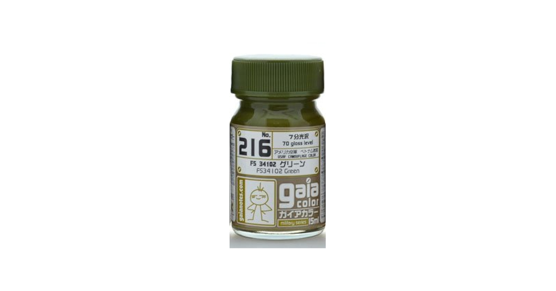 Amazon | ガイアノーツ ガイアカラ- 15ml 216 グリーンFS34102